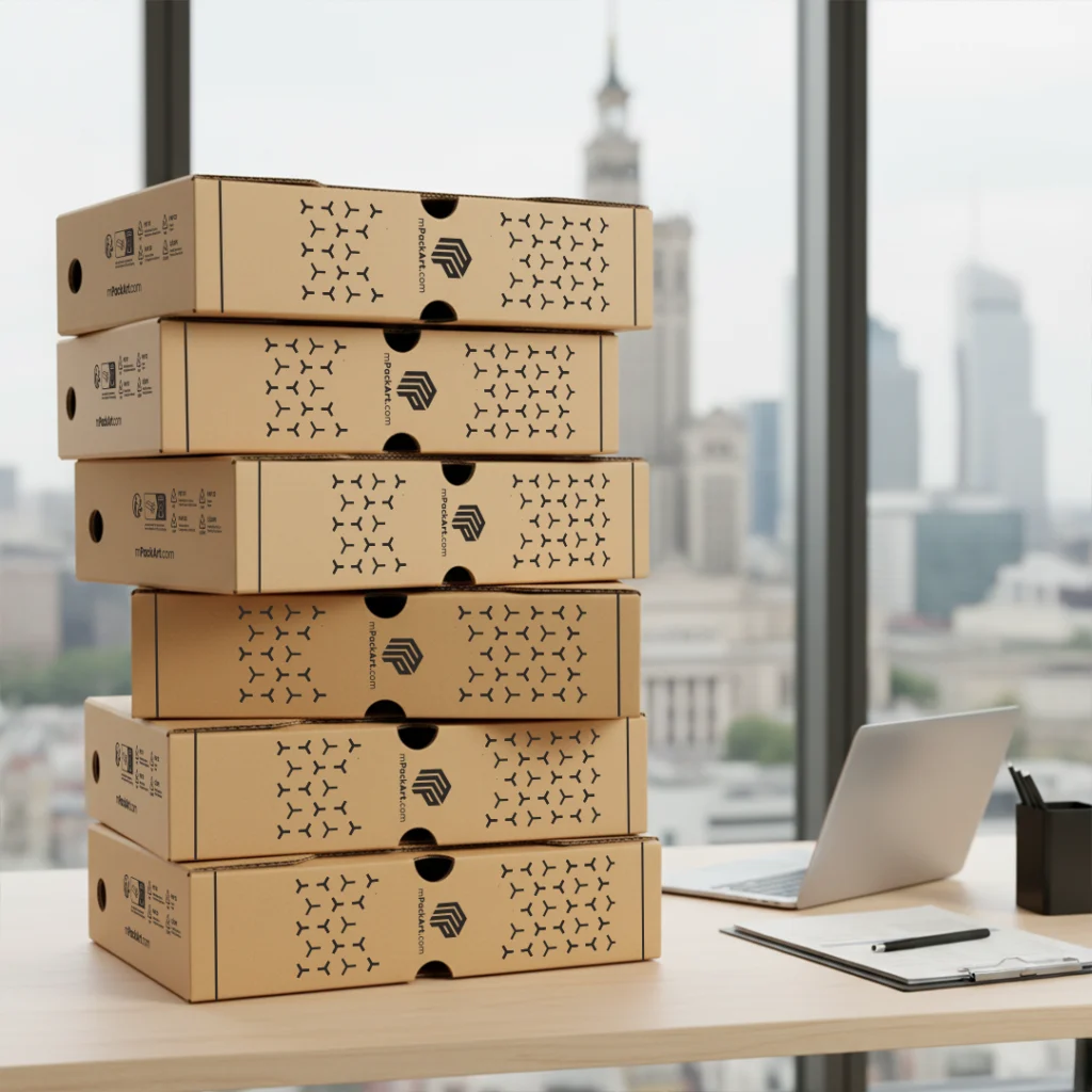 Pudełka archiwizacyjne dla biura rachunkowego