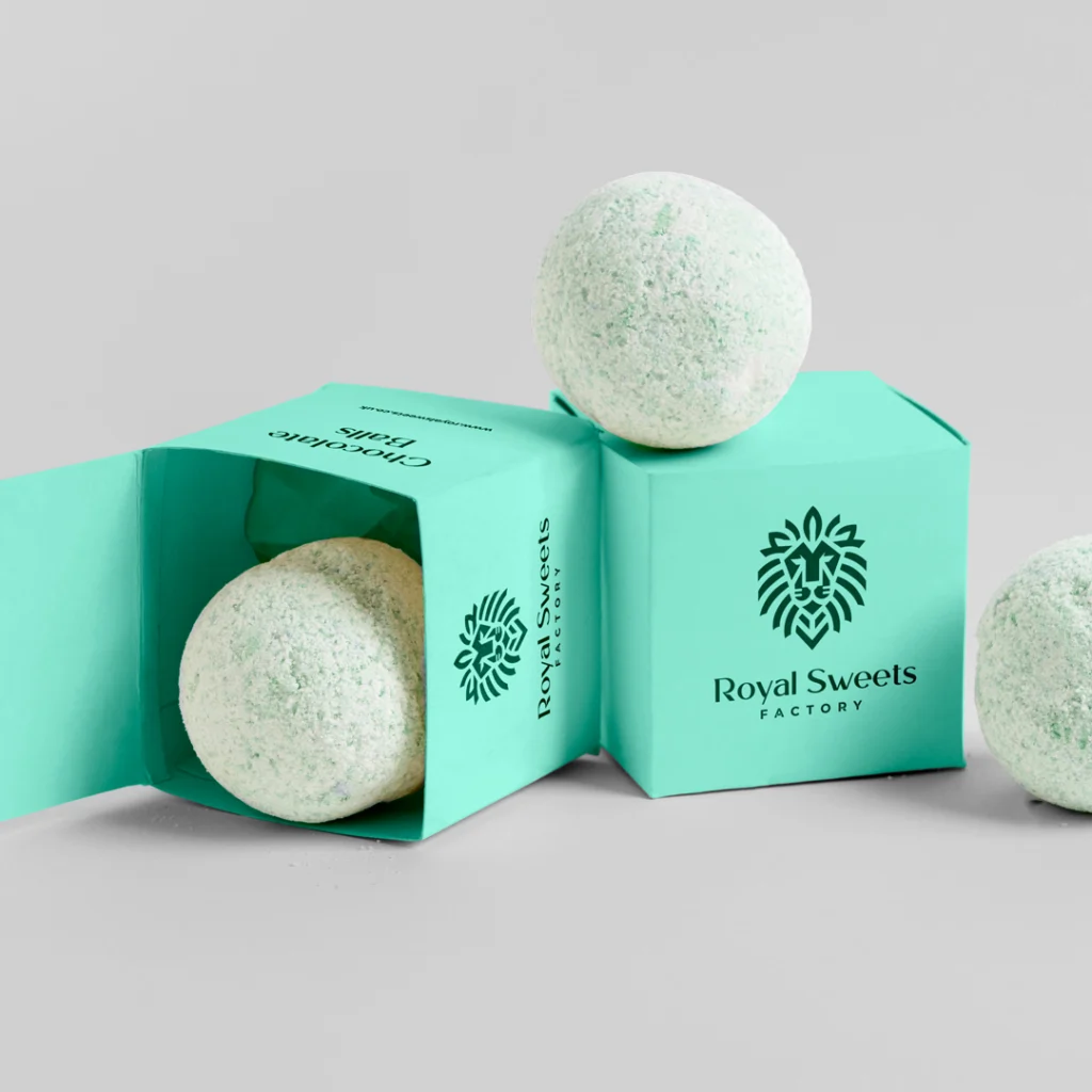 pudełka na słodycze z logo